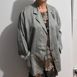 Vintage herringbone blazer Alexander Julian  :boxN: